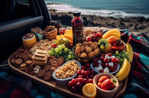 snacks for road trip