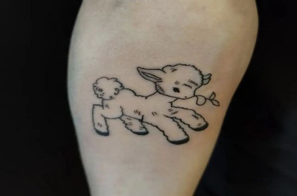 lamb tattoo meaning