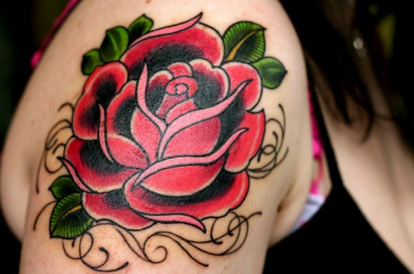 what does a rose tattoo mean